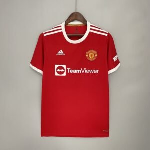 Camisa Manchester United I 2021/22 – Masculina – Versão Torcedor