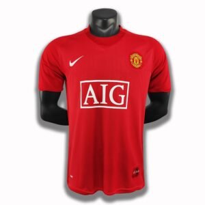 Camisa Retrô Manchester United I 2007/08 – Masculina