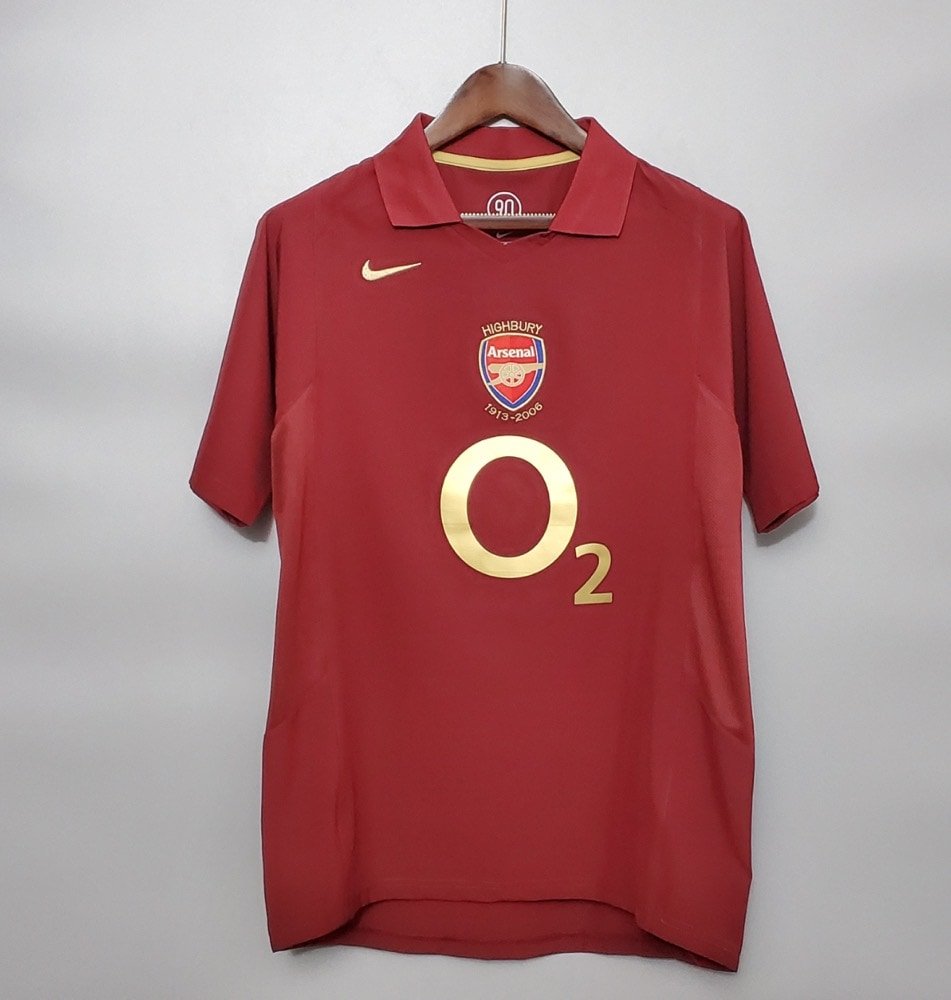Camisa Retrô Arsenal I 2005/06 – Masculina - Imagem 8