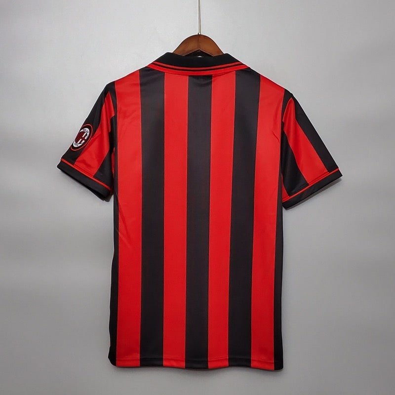 Camisa Retrô AC Milan I 1996 – Masculina - Imagem 2
