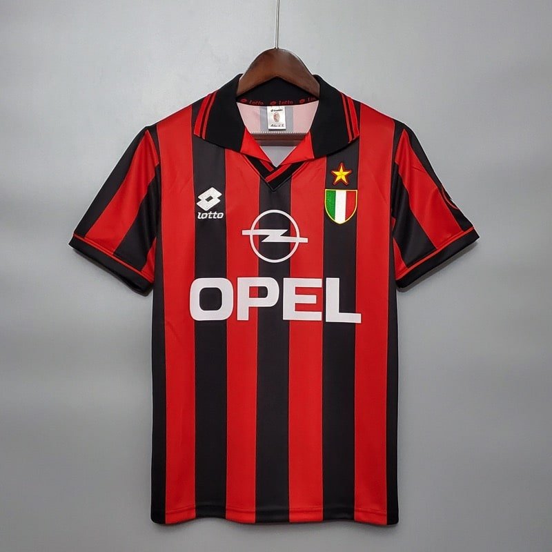 Camisa Retrô AC Milan I 1996 – Masculina