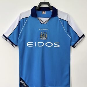 Camisa Retrô Manchester City I 1999/01 – Masculina