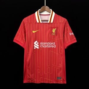 Camisa Liverpool I 2024/25 – Masculina – Versão Torcedor