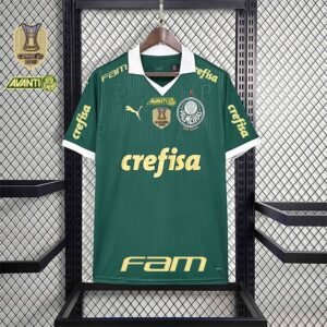 Camisa Palmeiras I 2024/25 – Masculina – Versão Torcedor – Com Patrocínios