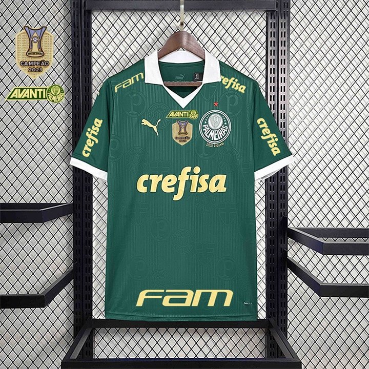 Camisa Palmeiras I 2024/25 – Masculina – Versão Torcedor – Com Patrocínios