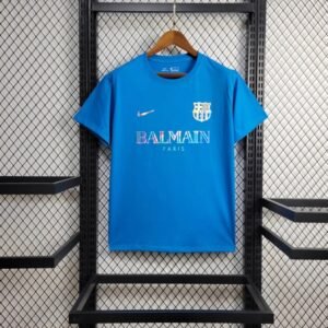 Camisa Barcelona 2024/25 – Masculina – Versão Torcedor – Azul