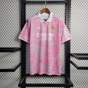 Camisa Real Madrid 2023/24 – Masculina – Versão Torcedor – Rosa