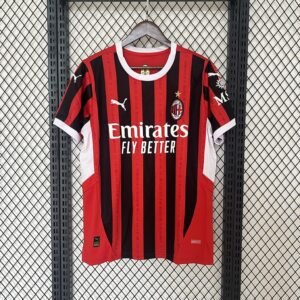 Camisa AC Milan I 2024/25 – Masculina – Versão Torcedor