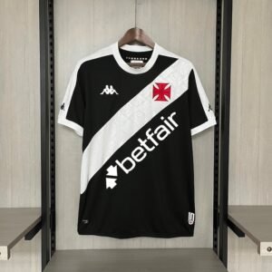 Camisa Vasco da Gama I 2024/25 – Masculina – Versão Torcedor – Com Patrocínios