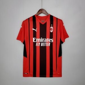 Camisa AC Milan I 2021/22 – Masculina – Versão Torcedor