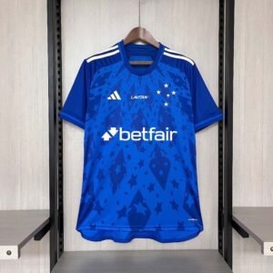Camisa Cruzeiro I 2024/25 – Masculina – Versão Torcedor