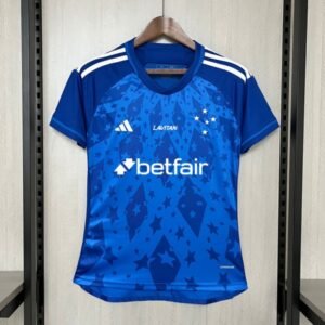 Camisa Cruzeiro I 2024/25 – Feminina – Versão Torcedor