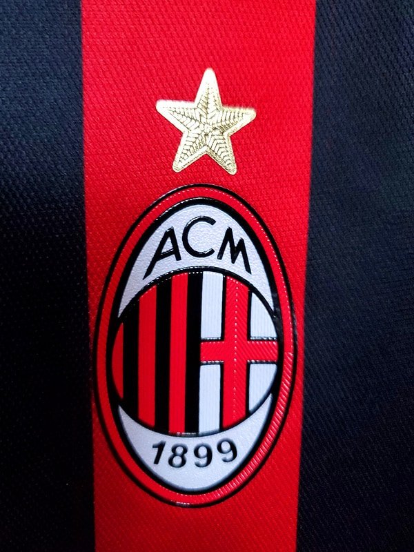 Camisa Retrô AC Milan I 2002/03 – Masculina - Imagem 6