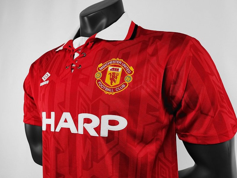 Camisa Retrô Manchester United I 1992/94 – Masculina - Imagem 7