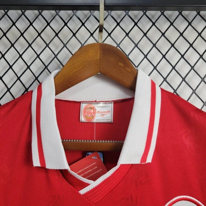 Camisa Retrô Liverpool I 1996/97 – Masculina - Imagem 5