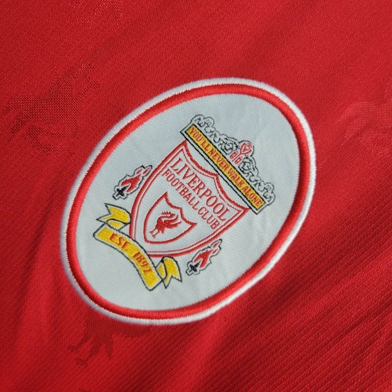 Camisa Retrô Liverpool I 1996/97 – Masculina - Imagem 7