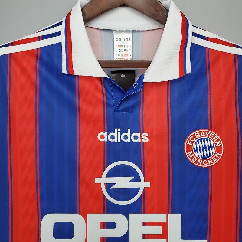 Camisa Retrô Bayern de Munique I 1995/97 – Masculina - Imagem 3