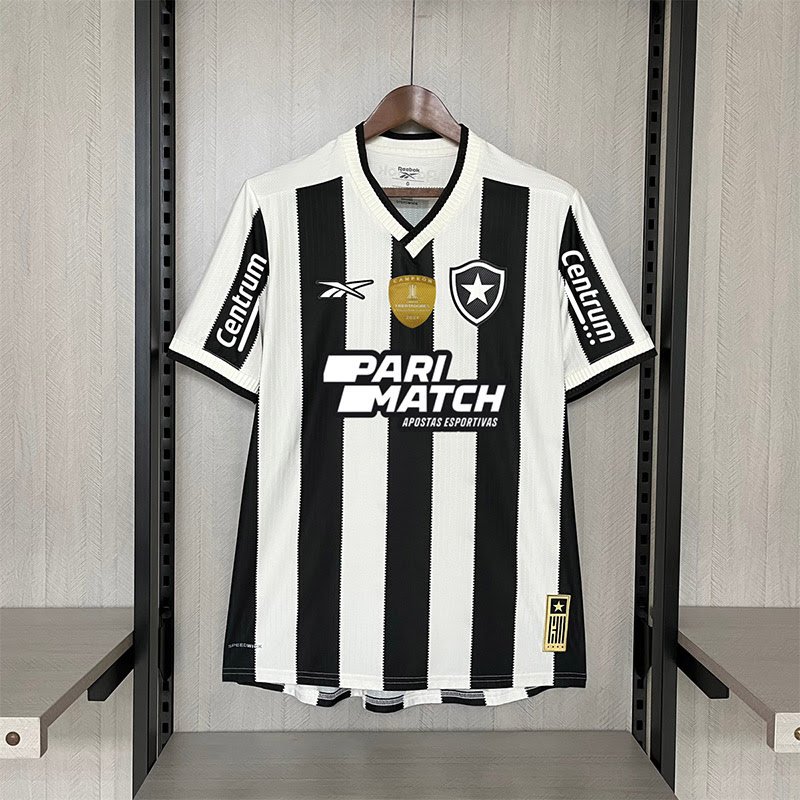 Camisa Botafogo I 2024/25 – Masculina – Versão Torcedor – Com Patrocínios - Imagem 2