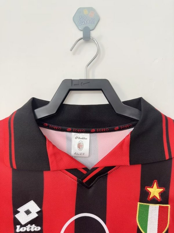 Camisa Retrô AC Milan I 1996 – Masculina - Imagem 3