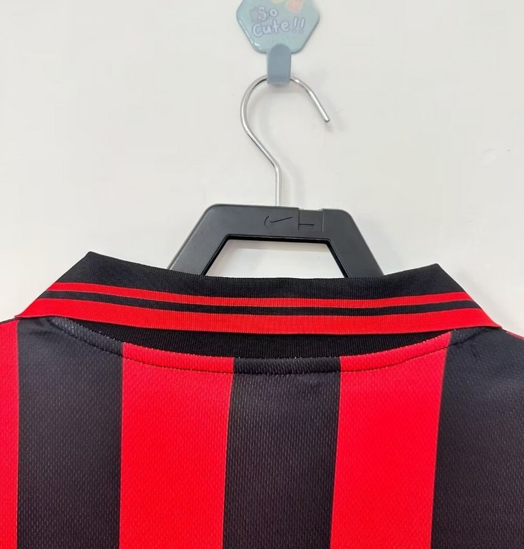 Camisa Retrô AC Milan I 1996 – Masculina - Imagem 9