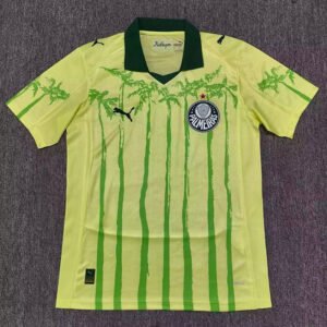 Camisa Palmeiras 2025/26 – Masculina – Versão Torcedor – Amarela