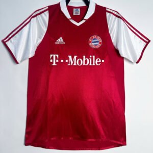 Camisa Bayern de Munique I 2003/04 – Masculina – Versão Torcedor
