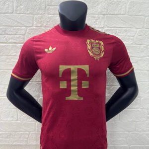 Camisa Bayern de Munique 2025/26 – Masculina – Versão Jogador – Vermelha