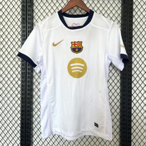 Camisa Barcelona 2025/26 – Masculina – Versão Torcedor – Branca