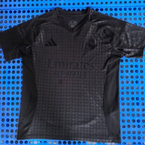 Camisa Real Madrid 2025/26 – Masculina – Versão Torcedor – Preta