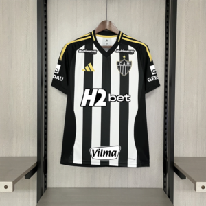 Camisa Atlético Mineiro I 2025/26 – Masculina – Versão Torcedor – Com Patrocínios