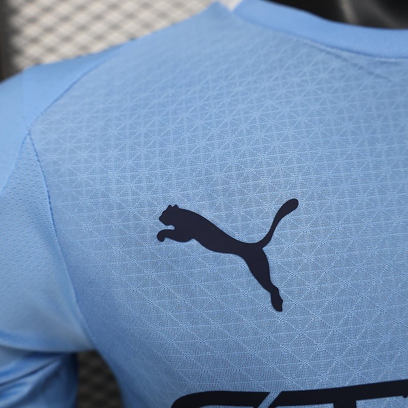 Camisa Manchester City I 2025/26 – Masculina – Versão Jogador - Imagem 6