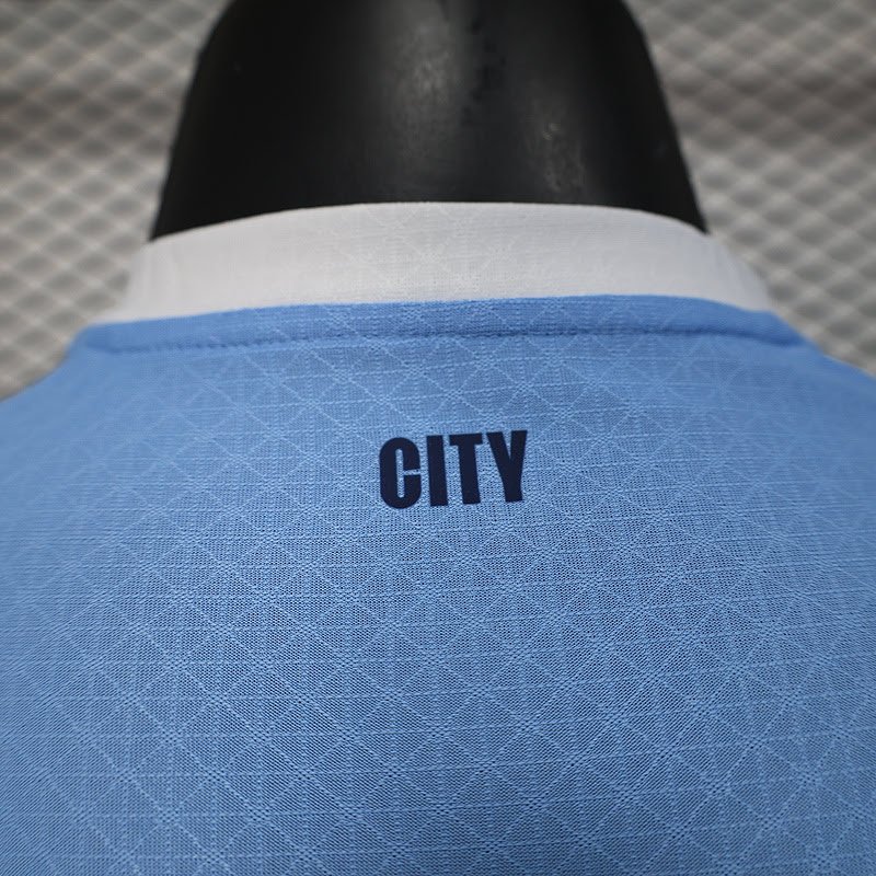 Camisa Manchester City I 2025/26 – Masculina – Versão Jogador - Imagem 8