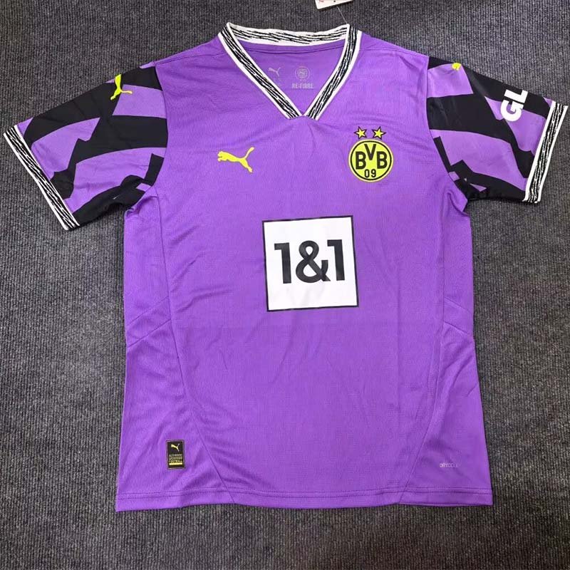 Camisa Borussia Dortmund 2025/26 – Masculina – Versão Torcedor – Roxa