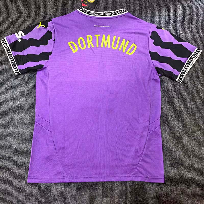 Camisa Borussia Dortmund 2025/26 – Masculina – Versão Torcedor – Roxa - Imagem 2