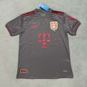 Camisa Bayern de Munique 2025/26 – Masculina – Versão Torcedor – Cinza
