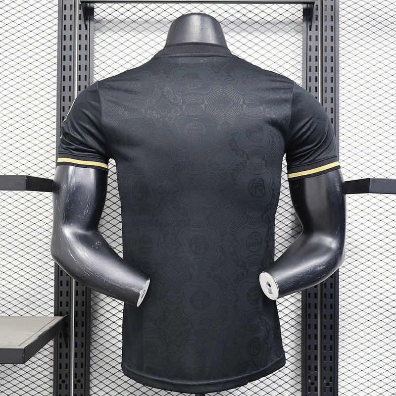 Camisa Bayern de Munique 2025/26 – Masculina – Versão Jogador – Preta - Imagem 2