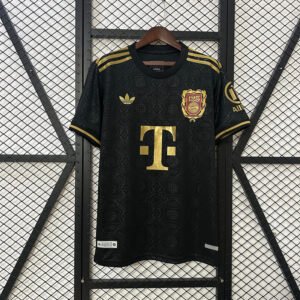Camisa Bayern de Munique 2025/26 – Masculina – Versão Torcedor – Preta