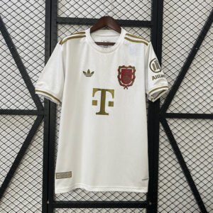 Camisa Bayern de Munique 2025/26 – Masculina – Versão Torcedor – Branca