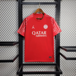 Camisa Paris Saint-Germain IV 2025/26 – Masculina – Versão Torcedor – Vermelha