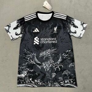 Camisa Liverpool 2025/26 – Masculina – Versão Torcedor – Preta