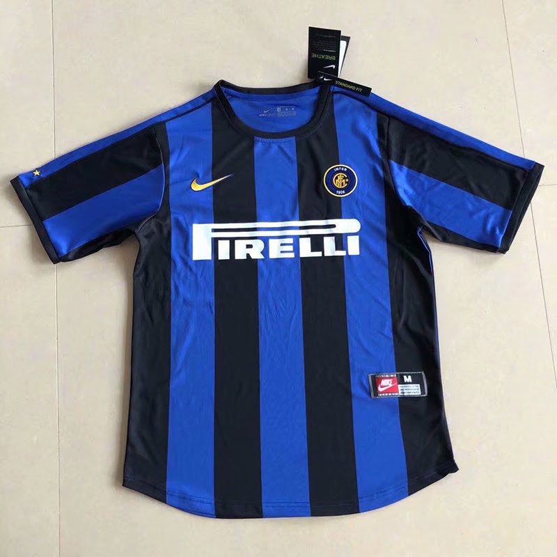 Camisa Inter de Milão I 1999/00 – Masculina – Versão Torcedor