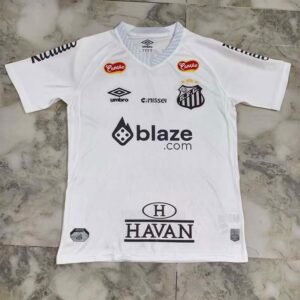 Camisa Santos I 2025/26 – Masculina – Versão Torcedor – Com Patrocínios