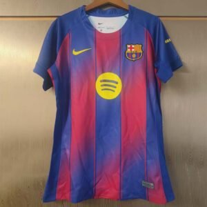 Camisa Barcelona I 2025/26 – Feminina – Versão Torcedor