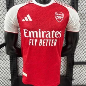 Camisa Arsenal I 2025/26 – Masculina – Versão Jogador