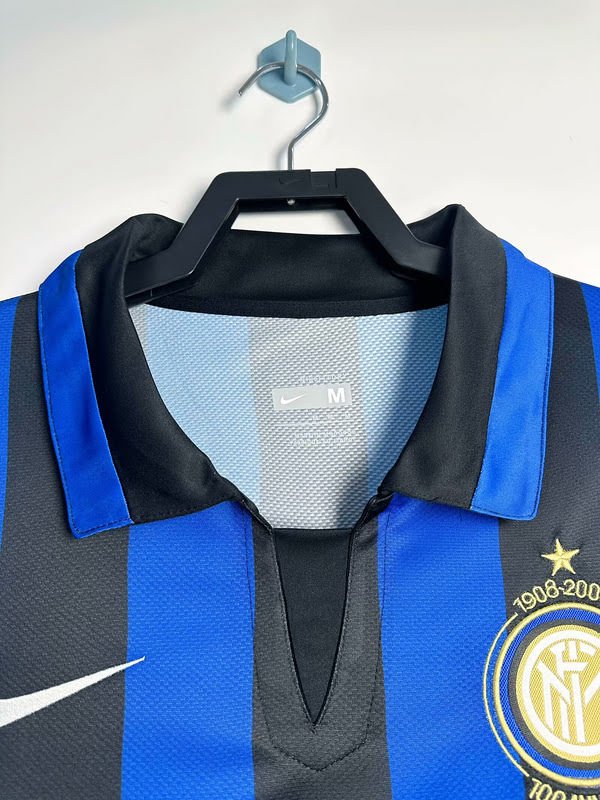 Camisa Inter de Milão I 2007/08 – Masculina – Versão Torcedor - Imagem 4