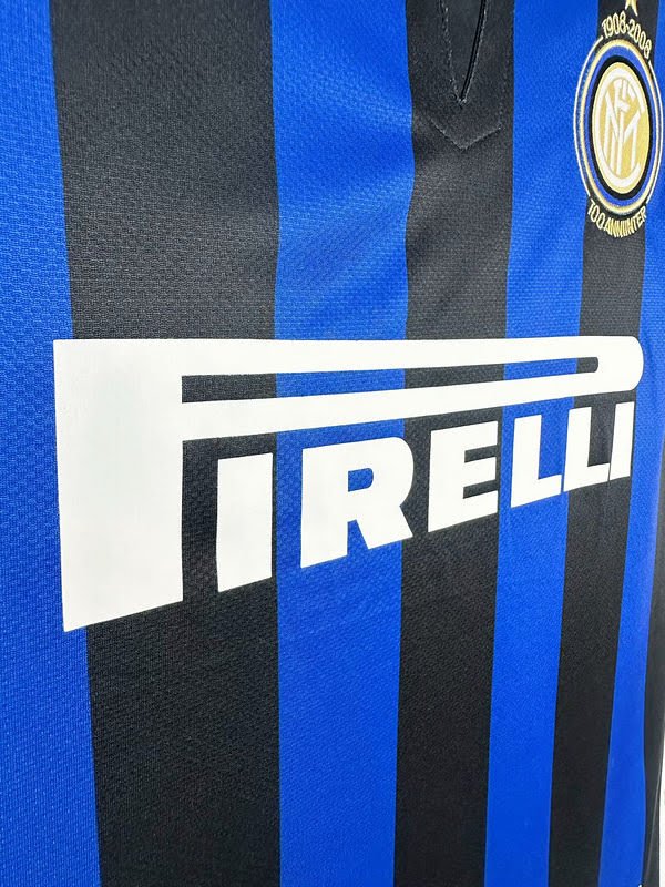 Camisa Inter de Milão I 2007/08 – Masculina – Versão Torcedor - Imagem 5