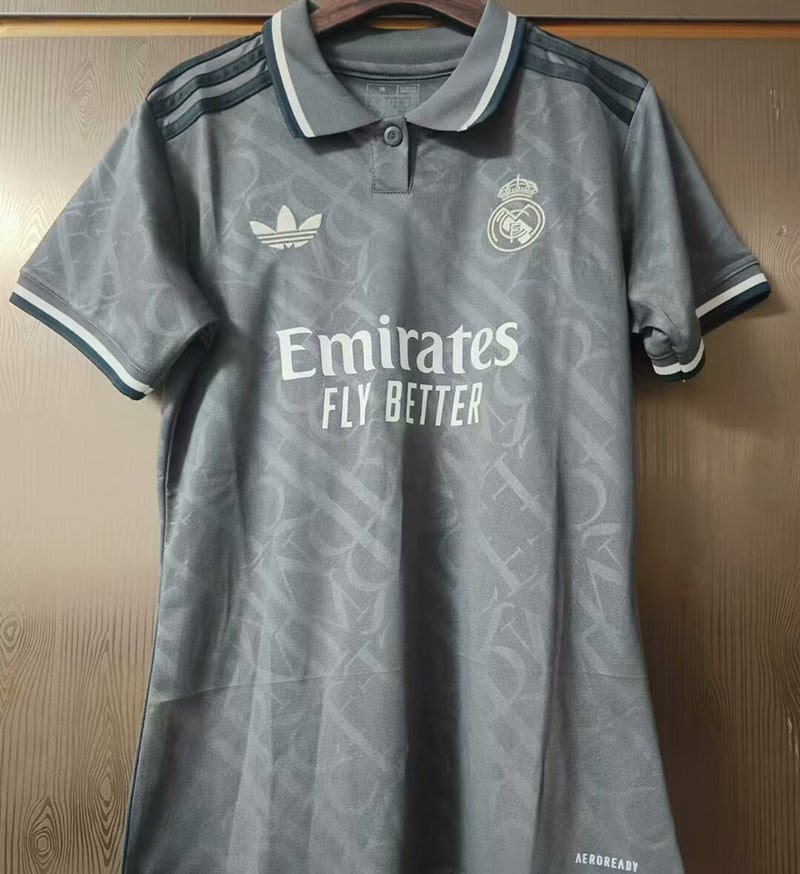 Camisa Real Madrid II 2024/25 – Feminina – Versão Torcedor