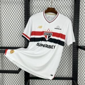Camisa São Paulo I 2025/26 – Masculina – Versão Torcedor