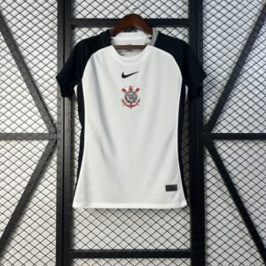 Camisa Corinthians I 2025/26 – Feminina – Versão Torcedor