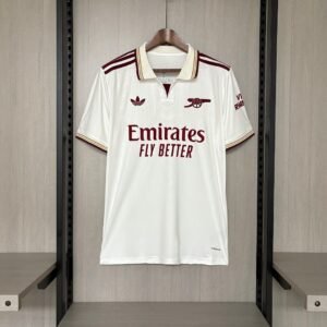 Camisa Arsenal II 2025/26 – Masculina – Versão Torcedor